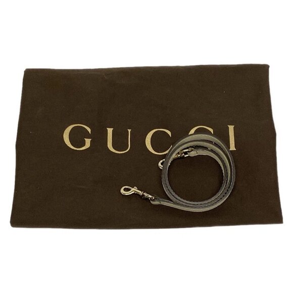 Auth GUCCI Sukey/Guccissima 223974 Cream Leather Handbag - Picture 6 of 16